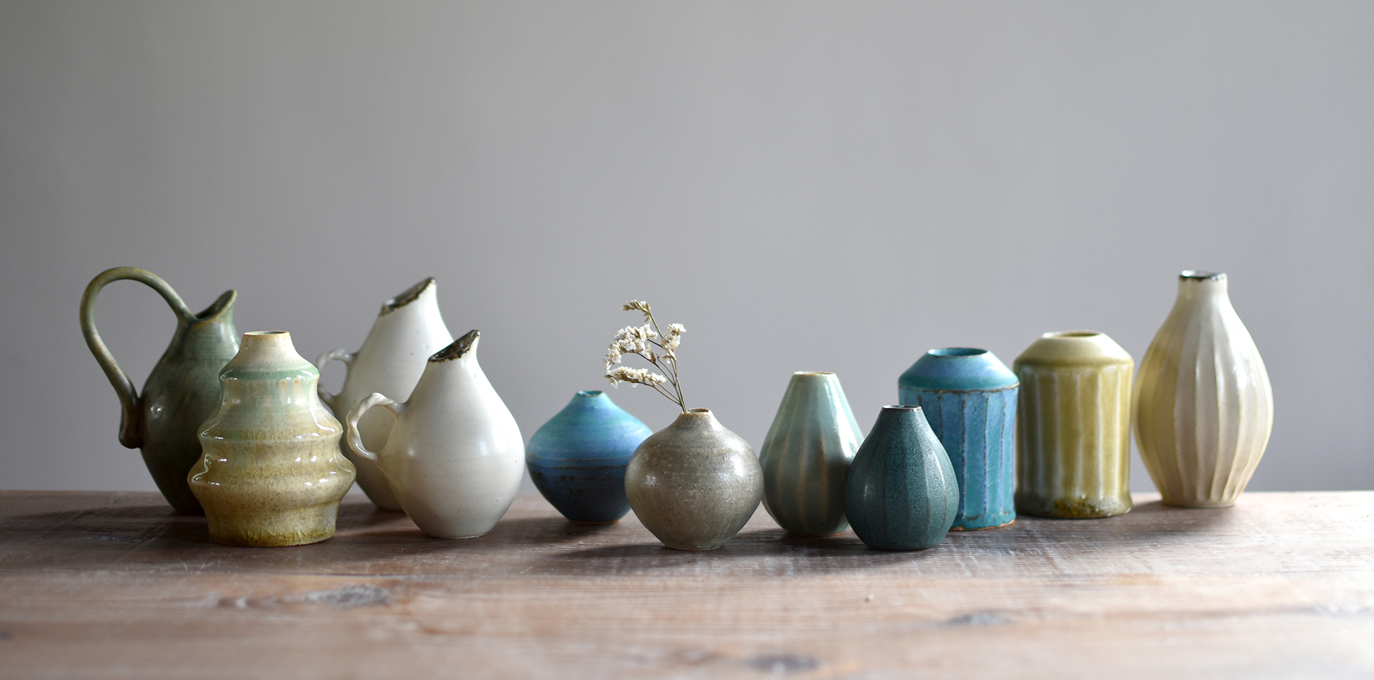 Tiny Bud flower vases - 小さな花器 -